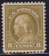 US Washington - Franklin #414 Mint\LH XF
